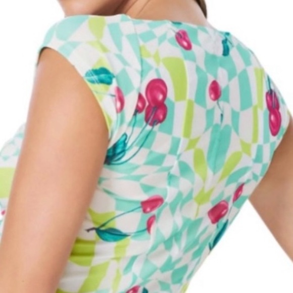 Revolve Afrm Bradlee Corset Top Mint cherry crop Medium  NWT - Picture 5 of 5